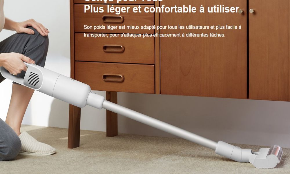 Test, avis Xiaomi Mi Vacuum Cleaner Light : léger et puissant, mais niveau  sonore élevé 