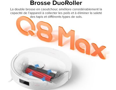 Roborock Q8 Max - Brosse DuoRoller